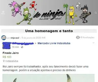 Leninja.com.br(Estamos) Screenshot
