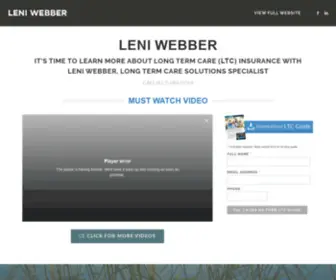 Leniwebber.com(Leni Webber) Screenshot