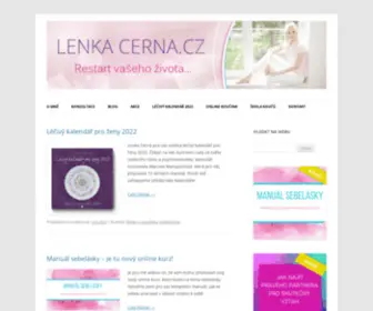 Lenkacerna.cz(Lenka Černá) Screenshot