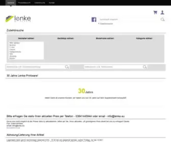 Lenke.eu(Lenke Printware) Screenshot