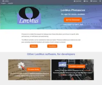 Lenmus.org(Open software for music theory) Screenshot