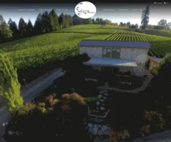 Lenneestate.com(Oregon Pinot Noir) Screenshot