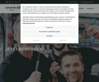 Lennertz-Gilbert.de(Sanitär Heizung Elektrik Münster) Screenshot