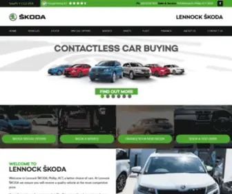 Lennockskoda.com.au(Lennock Skoda) Screenshot