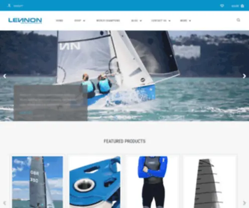 Lennonracewear.com(Lennon Performance Products Ltd) Screenshot