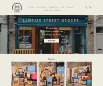 Lennoxstreet.ie(Lennox Street Grocer) Screenshot