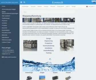 Lenntech.de(Lenntech Wasseraufbereitung) Screenshot