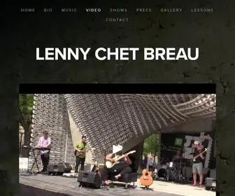 Lennychetbreau.com(Lenny Chet breau) Screenshot