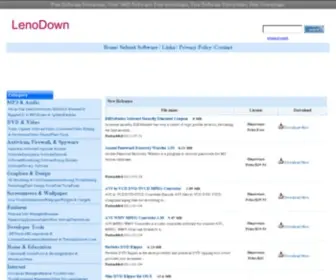 Lenodown.com(Free Software Download) Screenshot