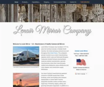 Lenoirmirror.com(Lenoir Mirror Company) Screenshot