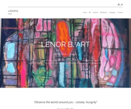 Lenorb.com(Lenor B) Screenshot