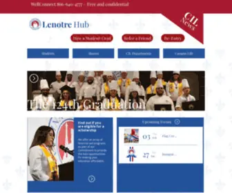 Lenotrehub.com(Lenotre HUB) Screenshot
