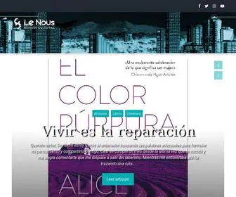 Lenous-Web.com(Revista Cultural) Screenshot