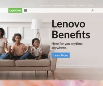 Lenovobenefits.com(Lenovo) Screenshot