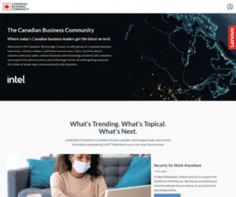Lenovocbc.ca(Lenovo CBC) Screenshot