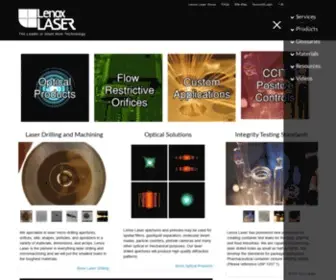 Lenoxlaser.com(Lenox Laser) Screenshot