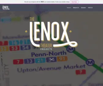 Lenoxprojs.com(The Lenox Projects) Screenshot