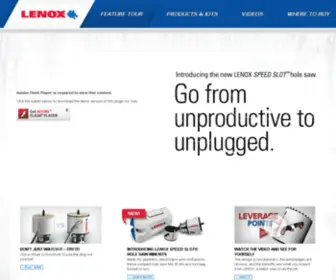 Lenoxunplugged.com(LENOX®) Screenshot