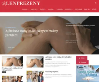 Lenprezeny.sk(Magazín len pre ženy) Screenshot