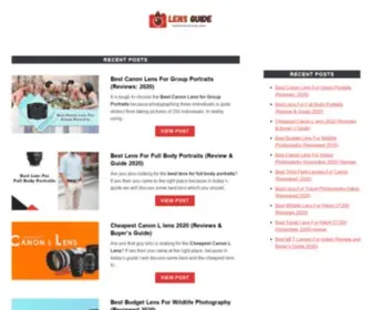 Lens-Guide.com(Lens Guide) Screenshot