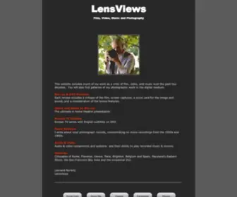 Lens-Views.com(Lens Views) Screenshot