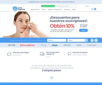 Lens.pe(Lentes de Contacto Online) Screenshot