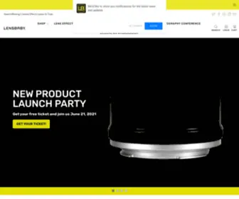 Lensbaby.co.nl(Camera Lenses For Creative Effects & More) Screenshot