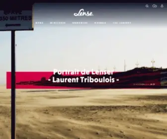 Lense.fr(Le site des photographes pour les photographes) Screenshot