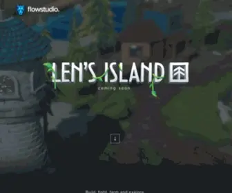 Lensisland.com(Len's Island) Screenshot