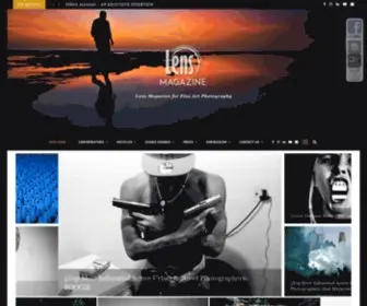 Lensmagazine.net(Lens Magazine) Screenshot