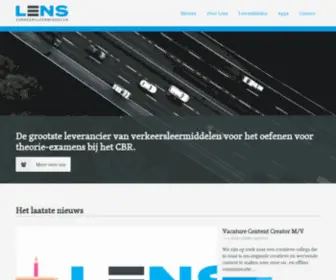 Lensmedia.nl(LENS Verkeersleermiddelen) Screenshot