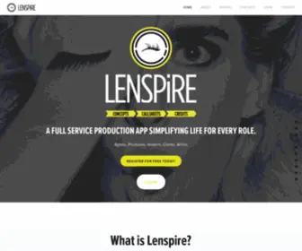 Lenspire.com(LENSPIRE) Screenshot