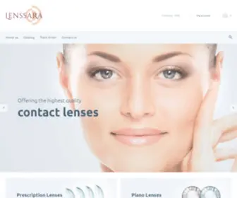 Lenssara.com(Lenssara) Screenshot