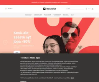 Lensstore.fi(Suosikkioptikkosi netissä) Screenshot