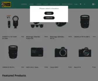 Lenstiger.com(Rent Cameras & Lenses in Chennai) Screenshot
