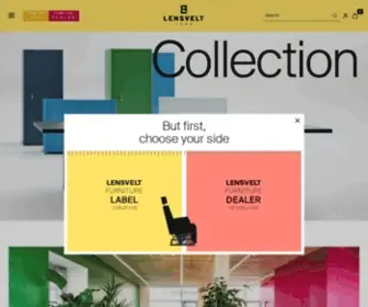 Lensvelt.nl(Furniture Design) Screenshot