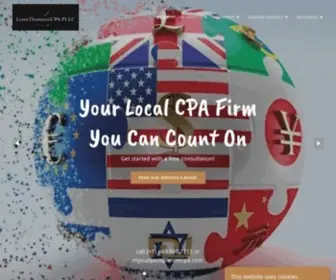 LentcPa.com(Cpa, Taxes, Accounting or Bookkeeping) Screenshot