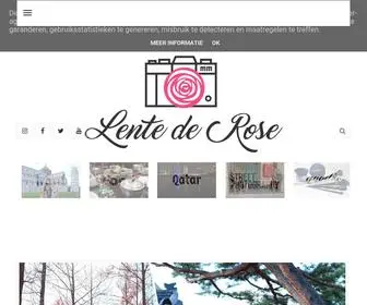 Lentederose.com(Personal Blog) Screenshot