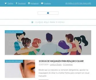 Lenteseoculos.com.br(Lentes e Óculos Viallure) Screenshot