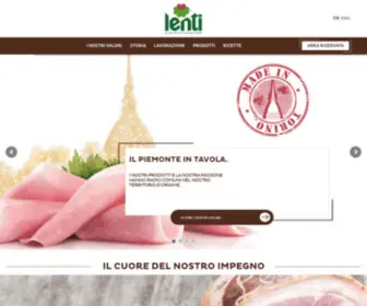 Lenti.it(Prosciutto Cotto e Salumi) Screenshot