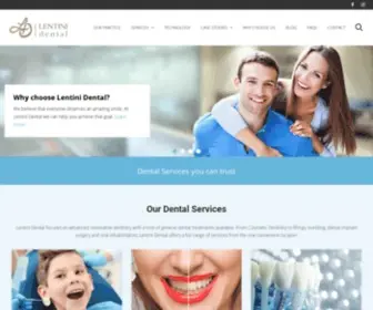 Lentinidental.com.au(Dentist Werribee) Screenshot