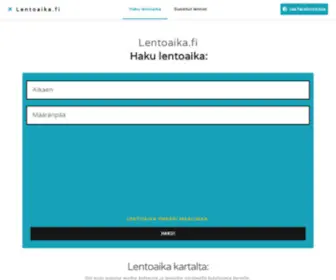 Lentoaika.fi(Ympäri) Screenshot