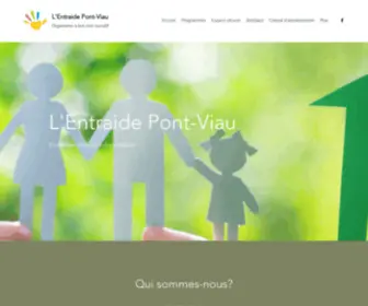 Lentraidelaval.org(L'Entraide Pont) Screenshot