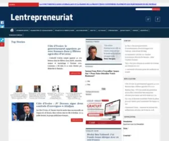 Lentrepreneuriat.net(Lentrepreneuriat) Screenshot