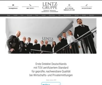 Lentz-Detektei.de(Hauptsitz der Detektei in Frankfurt ✔) Screenshot