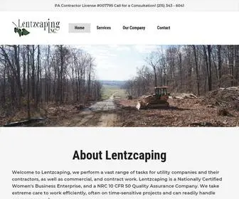 Lentzcaping.com(Lentzcaping, Inc) Screenshot