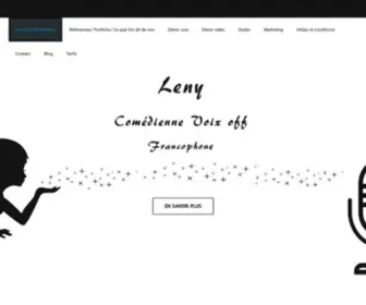Leny-Voixoff.com(Voix off feminine) Screenshot