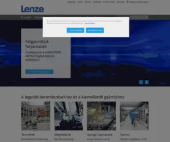 Lenze.hu(Magyarországon) Screenshot