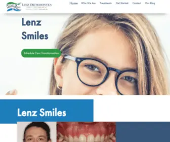 Lenzorthodontics.com(Top Orthodontist Waterford) Screenshot