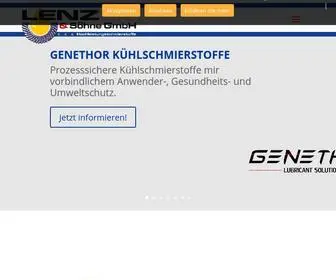 Lenzschmierstoffe.de(Start) Screenshot